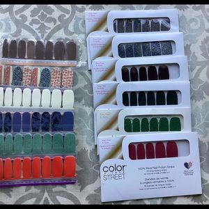 Color Street Nail Strips Lot x 12